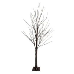 Holiday Living Christmas Tree Twig Pre-Lit Brown 5-ft