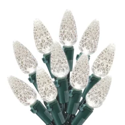 Sylvania 150-Count Indoor/Outdodor Warm White LED C6 Christmas String Lights