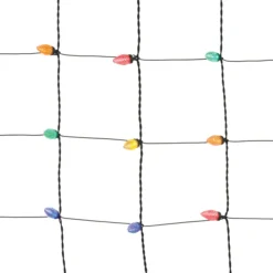 Sylvania 4-ft X 6-ft Warm White Color Changing LED Christmas Net Light