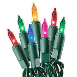 Sylvania 70-Count 15.26-in Multicolour LED Christmas String Lights