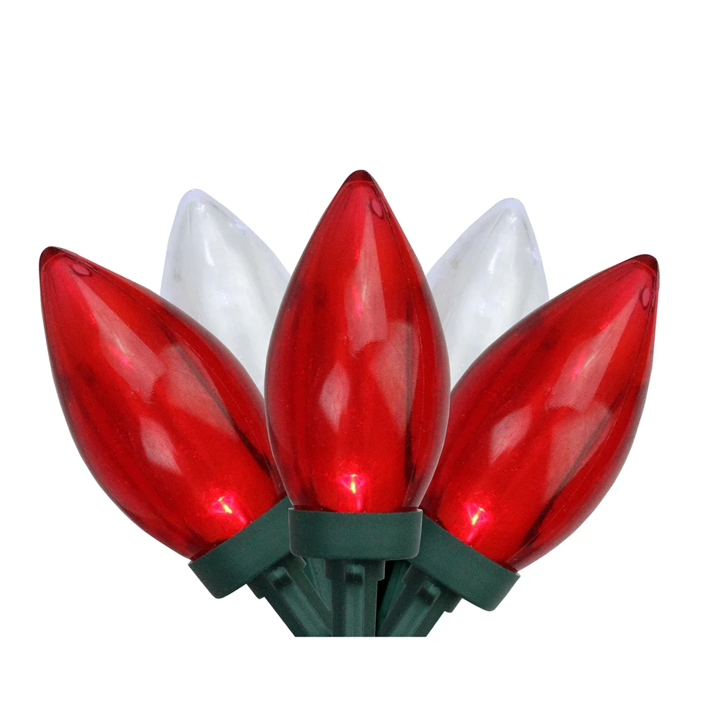 Northlight 25-Count Constant Red/White Incandescent Battery-Operated Indoor/Outdoor 16-ft Christmas String Lights 1 Northlight 25-Count Constant Red/White Incandescent Battery-Operated Indoor/Outdoor 16-ft Christmas String Lights