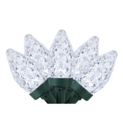 Northlight 100-Count Constant Pure White LED Electrical-Outlet Indoor/Outdoor 66-ft Christmas String Lights