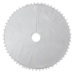 Northlight 48-in White Christmas Tree Skirt -Cheap Northlight Store 330928310 AlternateImage2