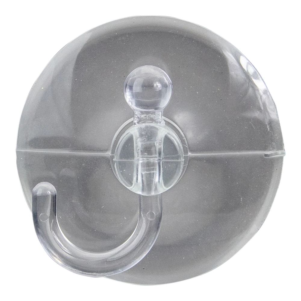 Northlight Pack Of 2 Clear Large Hanging Christmas Suction Cup Hooks 2. 2 Northlight Pack Of 2 Clear Large Hanging Christmas Suction Cup Hooks 2. - Image 2