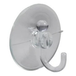 Northlight Pack Of 2 Clear Large Hanging Christmas Suction Cup Hooks 2.