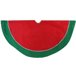 Northlight 48-in Red And Green Traditional Christmas Tree Skirt -Cheap Northlight Store 330928397 AlternateImage2