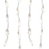 Sienna 300 Clear Shimmering Mini Icicle Christmas Lights