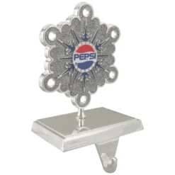 Northlight 6.5-in Silver And Blue Pepsi Snowflake Christmas Stocking Holder -Cheap Northlight Store 330933098 AlternateImage2