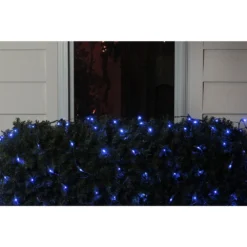 Northlight 4-ft X 6-ft Indoor/Outdoor Constant Blue LED Mini Electrical Outlet Christmas Net Lights -Cheap Northlight Store 330933192 AlternateImage2