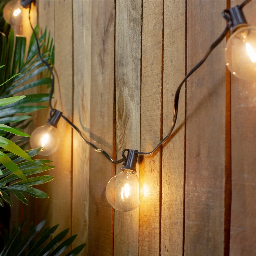 Northlight 20-Count 19-ft Warm White LED Indoor/Outdoor Christmas String Lights 2 Northlight 20-Count 19-ft Warm White LED Indoor/Outdoor Christmas String Lights - Image 2