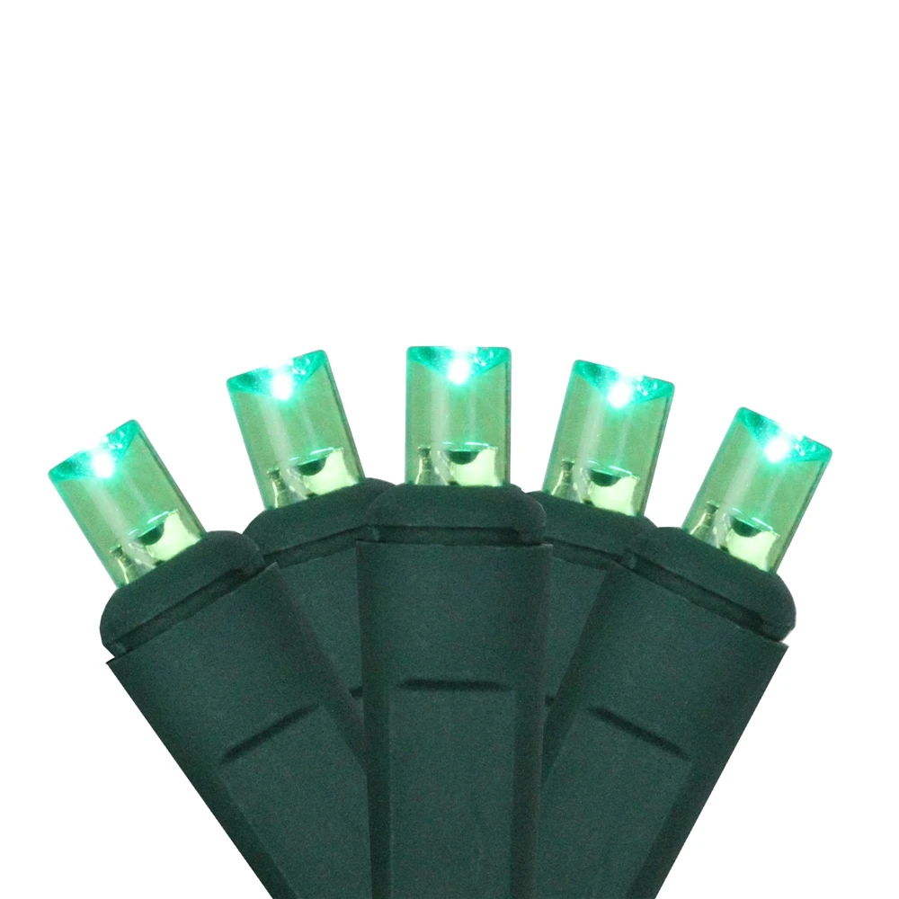 Northlight 2-ft X 8-ft Indoor/Outdoor Constant Green LED Wide Angle Electrical Outlet Christmas Net Lights 2 Northlight 2-ft X 8-ft Indoor/Outdoor Constant Green LED Wide Angle Electrical Outlet Christmas Net Lights - Image 2