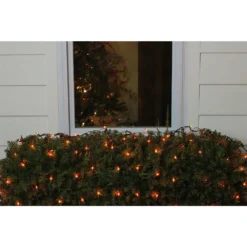 Northlight 4-ft X 6-ft Indoor/Outdoor Constant Orange Incandescent Mini Christmas Net Lights -Cheap Northlight Store 330933229 AlternateImage2