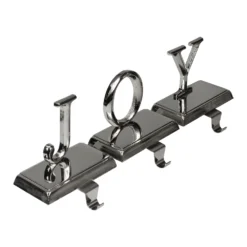 Northlight 5-in Shiny Silver Beveled Joy Christmas Stocking Holders - Set Of 3 -Cheap Northlight Store 330933261 AlternateImage2