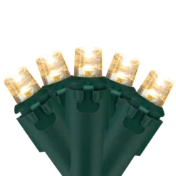 Northlight 50-Count 16.25-ft Warm White LED Indoor/Outdoor Christmas String Lights