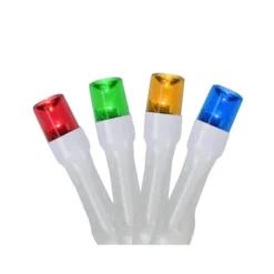 Northlight 20-Count 9.5-ft Multicolour LED Battery-Operated Indoor Christmas String Lights