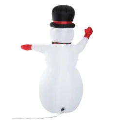HomCom 94.5-in LED Christmas Snowman Inflatable 8 HomCom 94.5-in LED Christmas Snowman Inflatable -Cheap Northlight Store 330936513 AlternateImage3