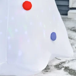 HomCom 8-ft Internal Light White Christmas Tree Christmas Inflatable -Cheap Northlight Store 331003165 AlternateImage4