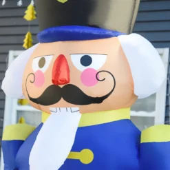 HomCom 8-ft Internal Light Nutcracker Christmas Inflatable -Cheap Northlight Store 331003188 AlternateImage4