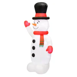 Occasions 240-in H X 74-in W Internal Light Snowman Christmas Inflatable -Cheap Northlight Store 331046744 AlternateImage2