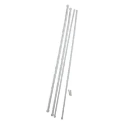 Window Wonder 4-in White Rods For Christmas Light Display - Set Of 4