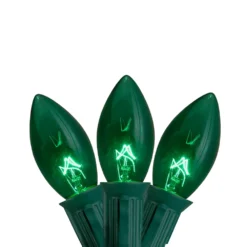 Northlight 25-ft Green Transparent C9 Christmas Light Set -25-Light