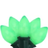 Northlight 25-Count Opaque Green C7 Christmas Light Set - 24-ft Green Wire
