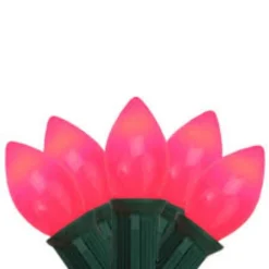 Northlight 24-ft Green Wire Opaque Pink C9 Mini Christmas Light Set - 25-Light 5 Northlight 24-ft Green Wire Opaque Pink C9 Mini Christmas Light Set - 25-Light -Cheap Northlight Store 331054516 AlternateImage2