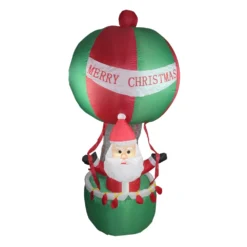 Northlight 72-in Inflatable Santa In Hot Air Balloon Outdoor Christmas Decoration -Cheap Northlight Store 331054651 AlternateImage2