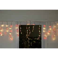 Northlight 5.75-ft Red And Clear Mini Icicle Christmas Lights 6 Northlight 5.75-ft Red And Clear Mini Icicle Christmas Lights -Cheap Northlight Store 331054725 AlternateImage2