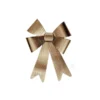 IH Casa Decor Gold Shiny Christmas Bow - Set Of 6