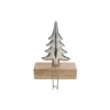 IH Casa Decor Metal Christmas Tree Stocking Hanger With Mango Wood Base