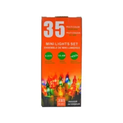 IH Casa Decor 35-Light 9.41-ft Multicolour Indoor Mini Christmas String Lights