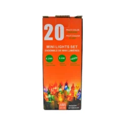 IH Casa Decor 20-Light 6.29-ft Multicolour Indoor Mini Christmas String Lights