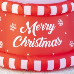 Outsunny 8-ft Christmas Inflatable Snowman With LED 8 Outsunny 8-ft Christmas Inflatable Snowman With LED -Cheap Northlight Store 331061752 AlternateImage3