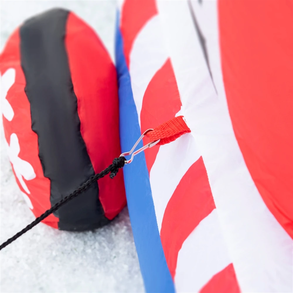 Outsunny 8-ft Inflatable Christmas Train With Santa Claus 4 Outsunny 8-ft Inflatable Christmas Train With Santa Claus - Image 4