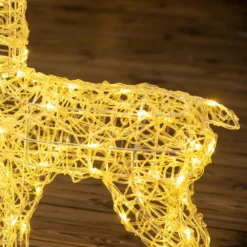 Outsunny Outdoor Christmas Decoration Light Up Reindeer Decor 7 Outsunny Outdoor Christmas Decoration Light Up Reindeer Decor -Cheap Northlight Store 331061756 AlternateImage4
