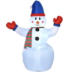 Outsunny 8-ft Inflatable Christmas Snowman