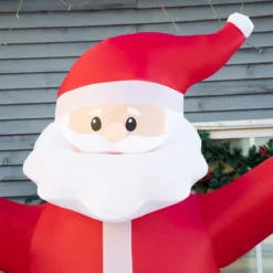 Outsunny 8-ft Inflatable Christmas Santa Claus With LED -Cheap Northlight Store 331061771 AlternateImage3