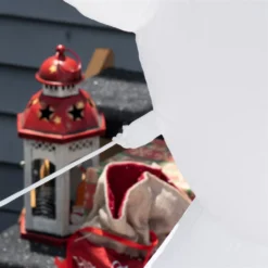 Outsunny 8-ft Outdoor Inflatable Christmas Snowman -Cheap Northlight Store 331061780 AlternateImage3