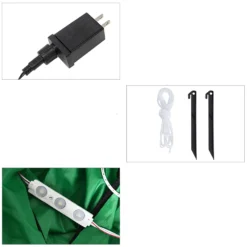 Costway 6-ft Internal Light Inflatable Christmas Tree With Gift Boxes And LED Bulbs -Cheap Northlight Store 331065202 AlternateImage3