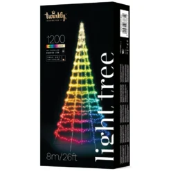 Twinkly 26-ft Freestanding Christmas Tree With Colour Changing LED