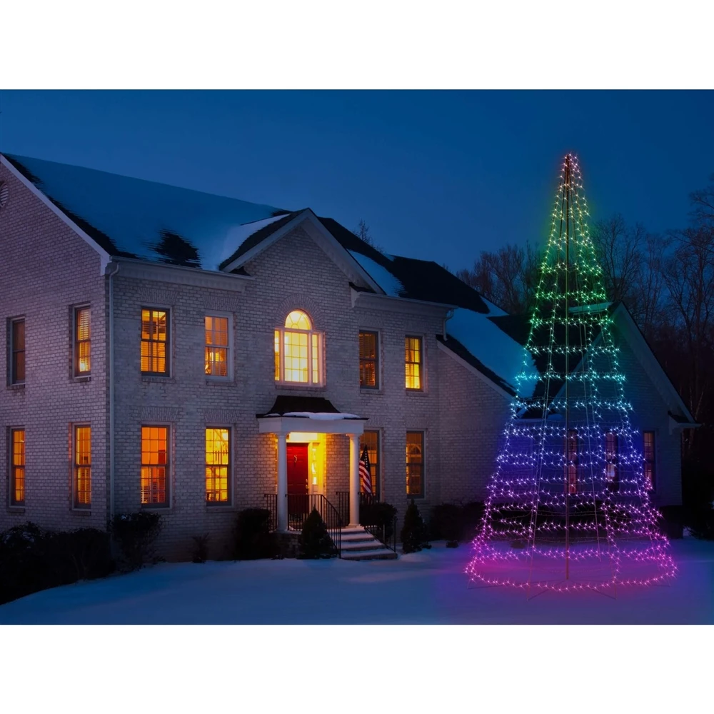 Twinkly 20-ft Freestanding Christmas Tree With Colour Changing LED 5 Twinkly 20-ft Freestanding Christmas Tree With Colour Changing LED - Image 5