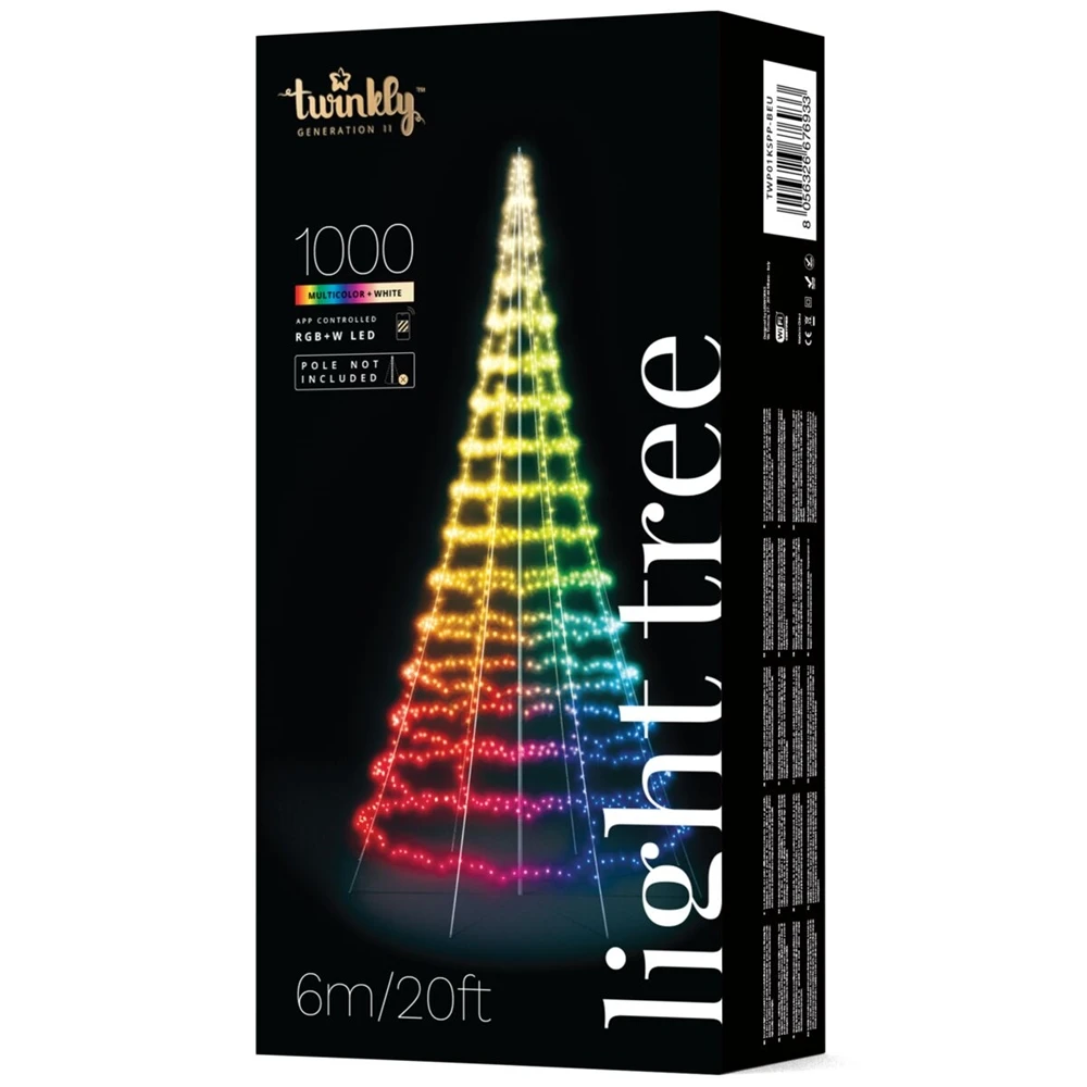 Twinkly 20-ft Freestanding Christmas Tree With Colour Changing LED 1 Twinkly 20-ft Freestanding Christmas Tree With Colour Changing LED