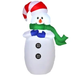 HomCom 3.94-ft Snowman Christmas Inflatable
