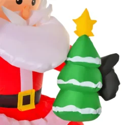 HomCom 5.91-ft Polar Bear Christmas Inflatable 8 HomCom 5.91-ft Polar Bear Christmas Inflatable -Cheap Northlight Store 332008727 AlternateImage3