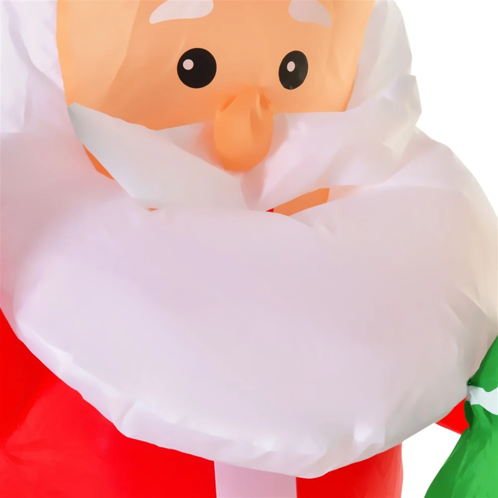 HomCom 5.91-ft Polar Bear Christmas Inflatable 5 HomCom 5.91-ft Polar Bear Christmas Inflatable - Image 5