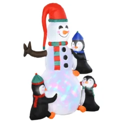 HomCom 5.91-ft Snowman Christmas Inflatable