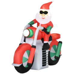Outsunny 4.79-ft Santa Claus Christmas Inflatable