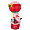 Northlight 8-ft Lighted Feliz Navidad Hot Air Balloon Christmas Inflatable Decoration