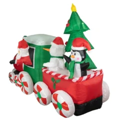 Northlight 8-ft Train With Santa And Friends Christmas Inflatable Decor -Cheap Northlight Store 332017459 AlternateImage3